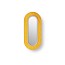 Lens Oval Wall Lamp - Matt Ivory