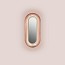 Lens Oval Wall Lamp - Matt Ivory