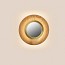 Lens Circular Wall Lamp - Gold
