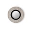 Lens Circular Wall Lamp - Matt Black