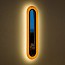 Lens Super Oval Wall Lamp - Gold