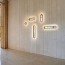 Lens Super Oval Wall Lamp - Gold