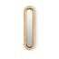 Lens Super Oval Wall Lamp - Gold