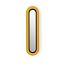 Lens Super Oval Wall Lamp - Matt Black
