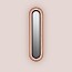 Lens Super Oval Wall Lamp - Matt Black