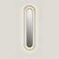 Lens Super Oval Wall Lamp - Matt Ivory