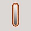 Lens Super Oval Wall Lamp - Matt Ivory