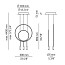 Revolta Suspension - R40S.1S1D-M - With Black Surface Canopy