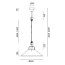 Cascina Suspension Lamp - B