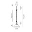 Cascina Suspension Lamp - A