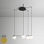 Circ Suspension Lamp - T-3815S With Surface Canopy