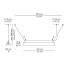 Gada Suspension Lamp - T-3924R With Recessed White Canopy