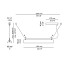 Gada Suspension Lamp - T-3924S With Surface White Canopy