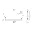 Gada Suspension Lamp - T-3925S With Surface White Canopy