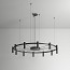 Laverd Suspension Lamp - T-3806 With Surface Black Canopy