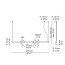 Morse Suspension Lamp - T-3915R With Recessed Black Canopy