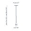 Skybell Plus S-1L Suspension Lamp - Recessed Canopy