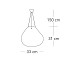 Bolla Small Suspension Lamp