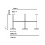 Ihana x3 80 Ceiling Lamp