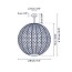 Nans Sphere PF-80 Outdoor Ceiling Lamp