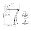 Original 1227 Lamp With Desk Insert