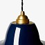 Original 1227 Brass Midi Wide Pendant