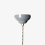 Original 1227 Brass Midi Wide Pendant