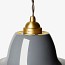 Original 1227 Brass Midi Wide Pendant