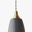 Original 1227 Brass Pendant