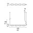 Leaf Suspension Lamp - 7208/B4
