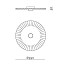 Plie Small Ceiling Lamp