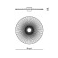 Plie Large Ceiling Lamp