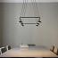 Cupolina Suspension - T-3935 With Surface Black Canopy