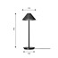 Keglen Table Lamp With Base