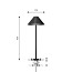 Keglen Table Lamp With Pin Base