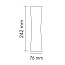 Clessidra 20°+20° Outdoor Wall Lamp