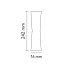 Clessidra 40°+40° Outdoor Wall Lamp