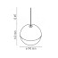 String Light - Sphere Head Suspension Lamp - 12mt Cable