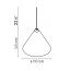 String Light - Cone Head Suspension Lamp - 22mt Cable