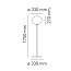 Glo-Ball 2 Floor Lamp