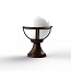 Boreal MODEL N°6 Bollards With Opal Diffuser