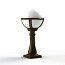 Boreal MODEL N°7 Bollards With Opal Diffuser