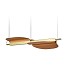 Omma 2 Leaves Suspension Lamp - Gold