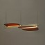 Omma 2 Leaves Suspension Lamp - Gold