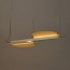 Omma 2 Leaves Suspension Lamp - Gold