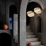 Omma 2 Leaves Suspension Lamp - Matt Black
