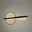 Omma 2 Leaves Suspension Lamp - Matt Black