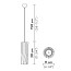 Accordeon Vertical Suspension Lamp