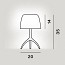 Lumiere Nuances Small Table Lamp