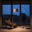 Twiggy Elle Wood Floor Lamp